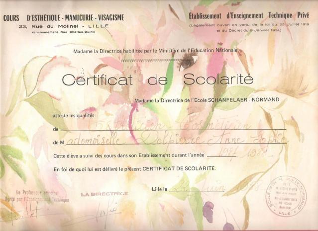 Ecole Schanfelaer Normand anne sophie Delpierre L'Institut Guinot boulogne-sur-mer