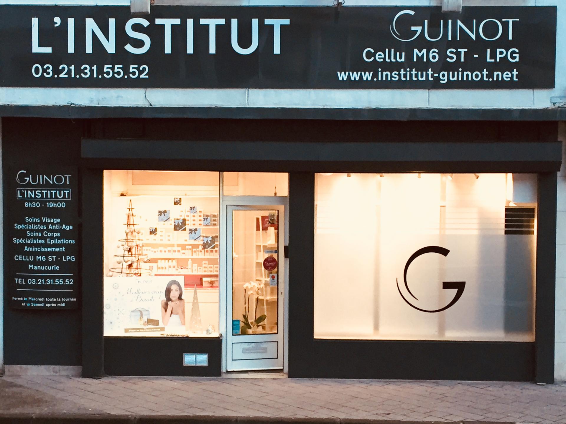 L'Institut Guinot Boulogne sur mer 62200 6 rue du vivier www.institut-guinot.net